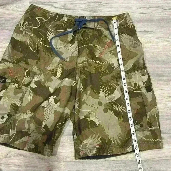 American Eagle Men’s Camouflage Quick Dry Board Shorts Swim Suit Size 32 - Picture 8 of 8